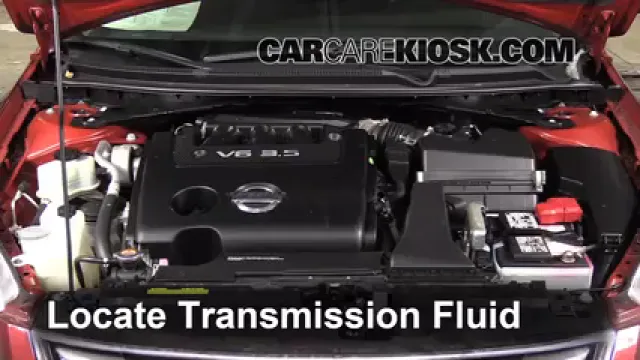 2011 Nissan Altima SR 3.5L V6 Sedan Líquido de transmisión Agregar líquido